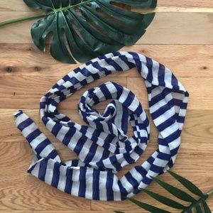 Blue and White Scarf | H&M